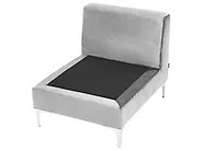 Sesselmodul EVJA Samtstoff Grau_1185387