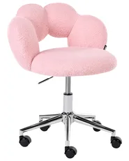Desk Chair WHIZZY Boucle Pink_1062567