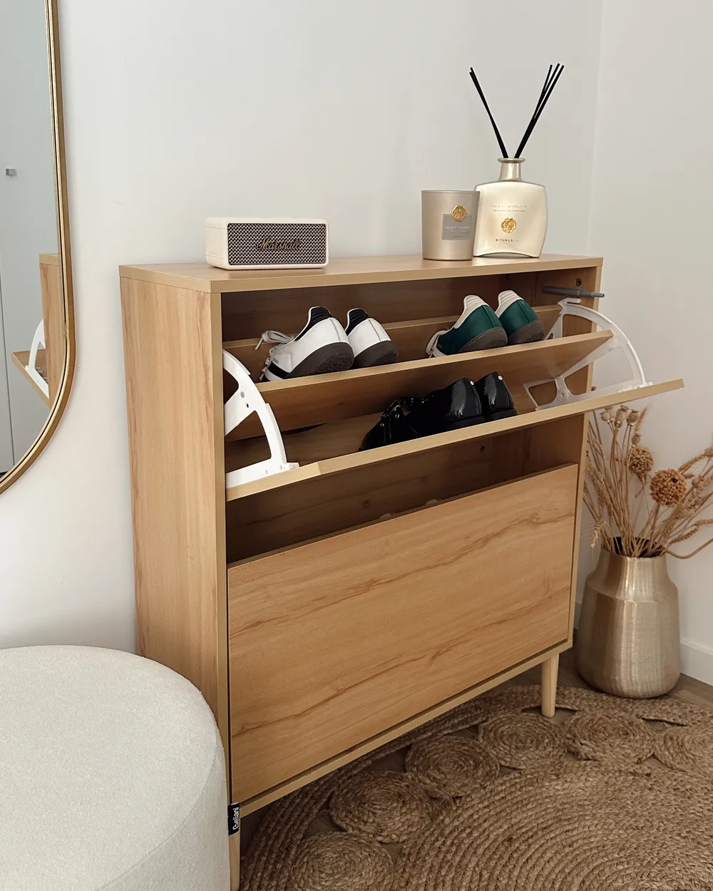 Schuhschrank NORRIS Hellbraun_1022443