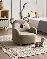 Kindersessel Koala HERVIK Stoff Taupe