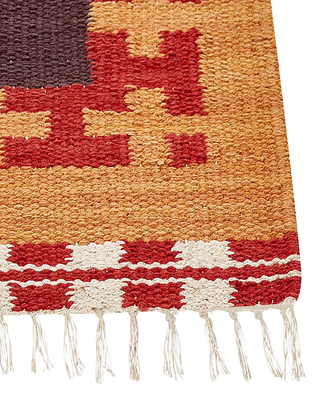 Teppich PARAKAR Bunt 160 x 230 cm Kelim Baumwolle_870168