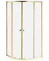 Duschkabine ONELLI 90 x 90 x 190 cm Gold