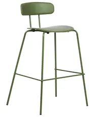 Set of 2 Bar Chairs SIBLEY Green_902802