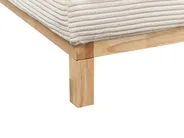 Ecksofa 4-Sitzer SIGGARD Cord Hellbeige linksseitig_944395