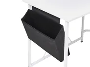 Eckschreibtisch TACONY 180 cm 140 cm mit Stauraum Weiß_1044277