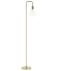 Floor Lamp SAVENA Metal Gold_785142