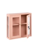 Wandschrank HARLYN 60 cm Metall Pfirsichrosa_1160995