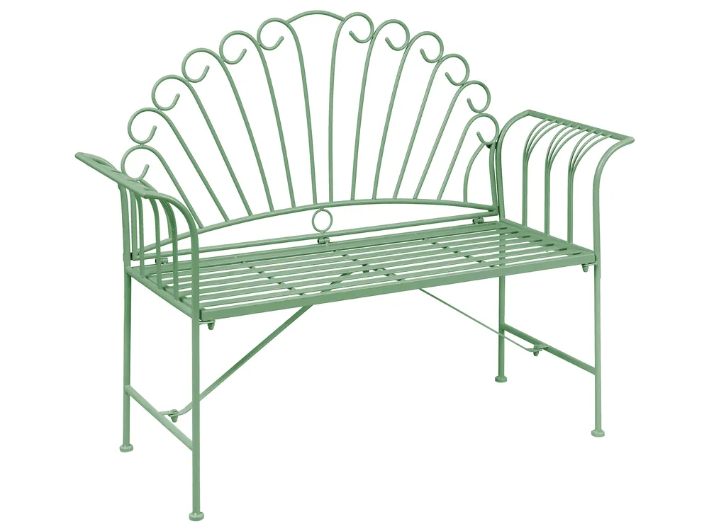 Bistro Set CAVINIA Metall Grün_1016216