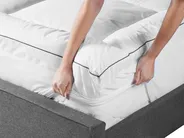 Polyester-Matratzentopper MULHACEN 180 x 200 cm_834905