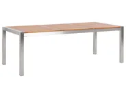 Garden Dining Set 8 Seater GROSSETO Eucalyptus Wood Brown/ Grey_768505