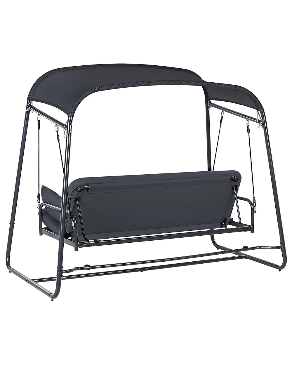 Patio Swing MARSCIANO Metal Dark Grey_961272