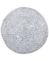 Zottelteppich DEMRE Grau ø 140 cm