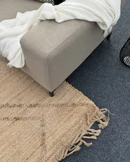 Teppich HANDERE Beige 200 x 300 cm Jute_939932