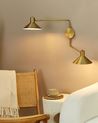 Wandlampe KADASSA verstellbar Metall Gold