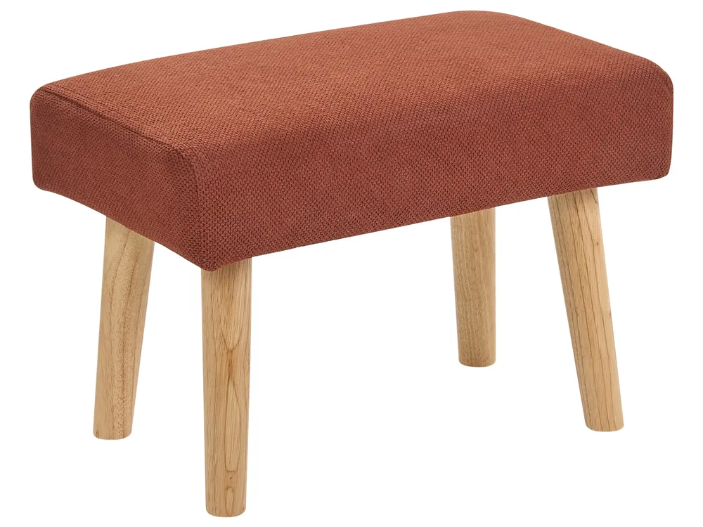 Hocker TAKOMA Stoff Orange
