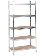 Garagenregal XITTA 75 cm 150 cm Metall Silber_978826