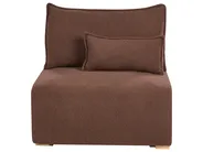 Modul Ecksofa NERBO Bouclé Braun linksseitig_1034417