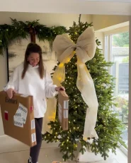 Weihnachtskranz ARESJON 40 cm Weiß_1168306