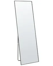 Standing Mirror BEAUVAIS 156 cm Metal Black_844265
