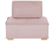 Modul Ecksofa 4-Sitzer TIBRO Stoff Rosa rechtsseitig_825636