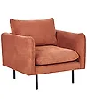 Sessel VINTERBRO Chenillegewebe Goldbraun