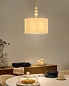 Pendant Lamp LOKY Metal White