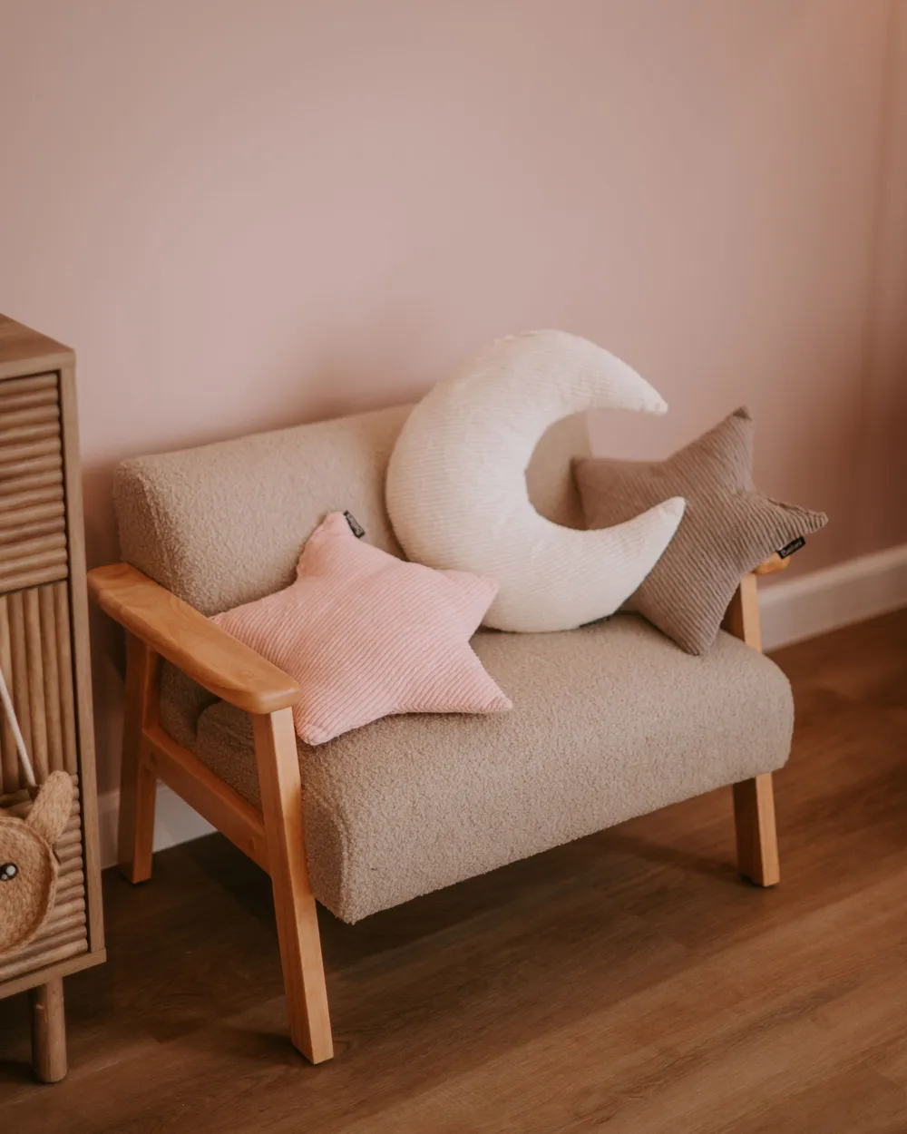 Kids Sofa LALMO Boucle Beige_1118738