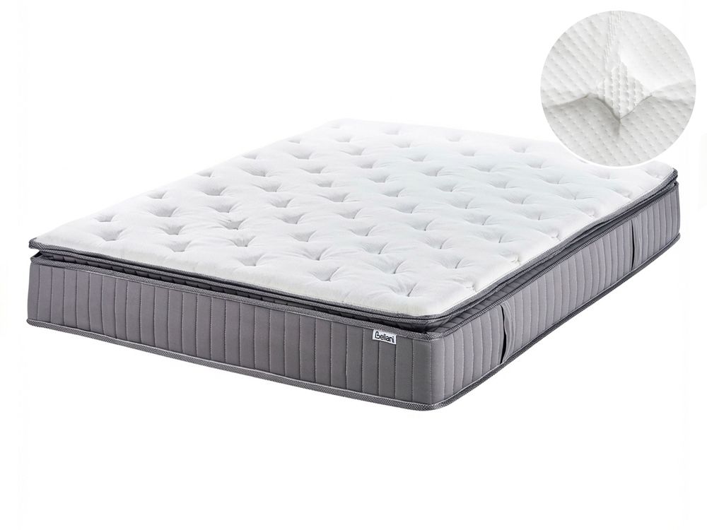 Gel-Memoryschaum-Taschenfederkernmatratze COOL HYBRID 7 PRO H3/4 Fest 120 x 200 cm