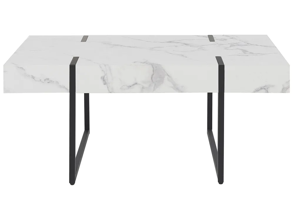 Coffee Table MERCED White Marble_820940