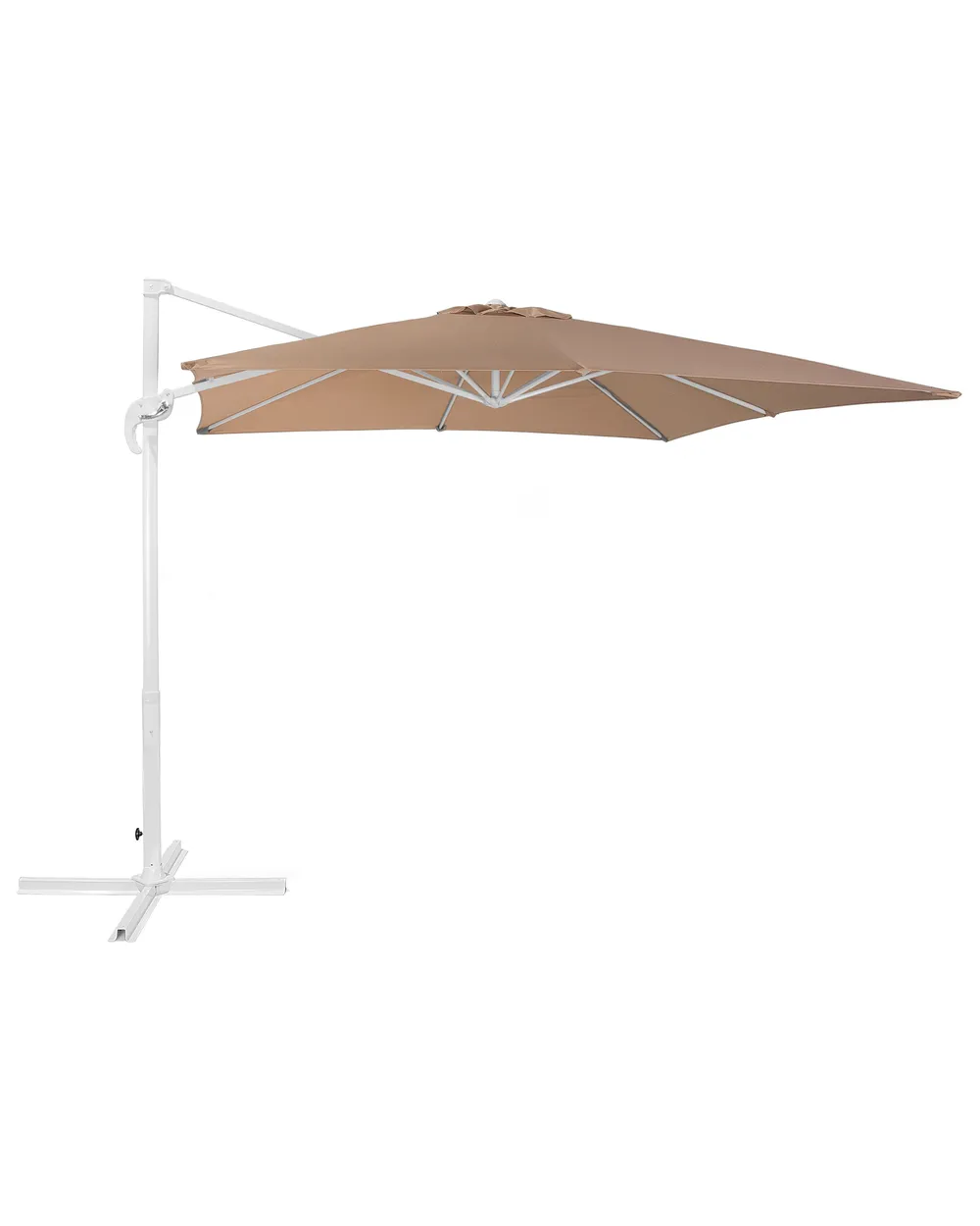 Ampelschirm 250 cm MONZA Dunkelbeige