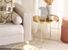 Beistelltisch LUCEA Sicherheitsglas Gold