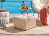 Pouf NALLI Kunststoff Hellbeige