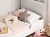 Dekokissen 3er Set LUNA Cord 35 x 30 cm 35 x 35 cm Bunt Ohne Muster