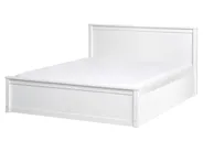 Krevet s prostorom za pohranu LAMBRES Borovo drvo Bijeli 160 x 200 cm_985622