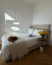 Kontinentalni krevet s prostorom za pohranu MAJOR Svijetlo bež 120 x 200 cm_1062371