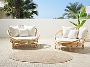 Sonneninsel 2er Set ROSSANO Rattan Naturfarben_1155170