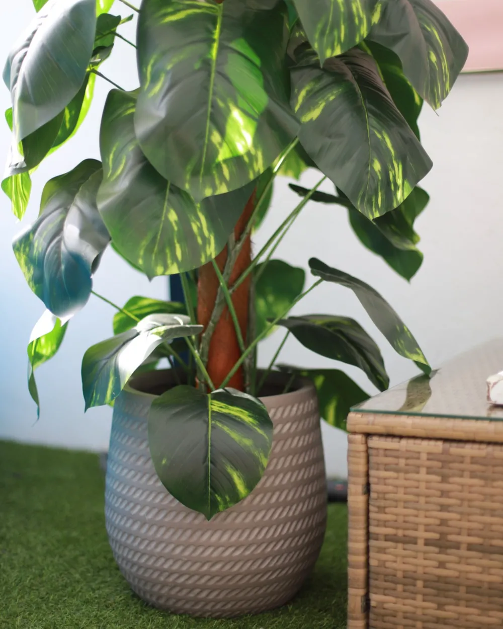 Blumenkübel LIVADIA 27 cm Taupe_1017550