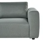 Modul Ecksofa 5-Sitzer KIVVIK Stoff Grün rechtsseitig_1045678