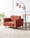 Sessel ALNES Samtstoff Hellrot