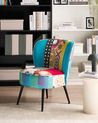 Sessel VOSS Stoff Blau