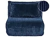 1-Sitzer Schlafsofa LYSEKIL Cord Blau