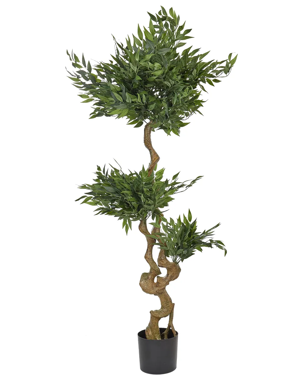 Kunstpflanze RUSCUS TREE 166 cm Grn - Beliani.de