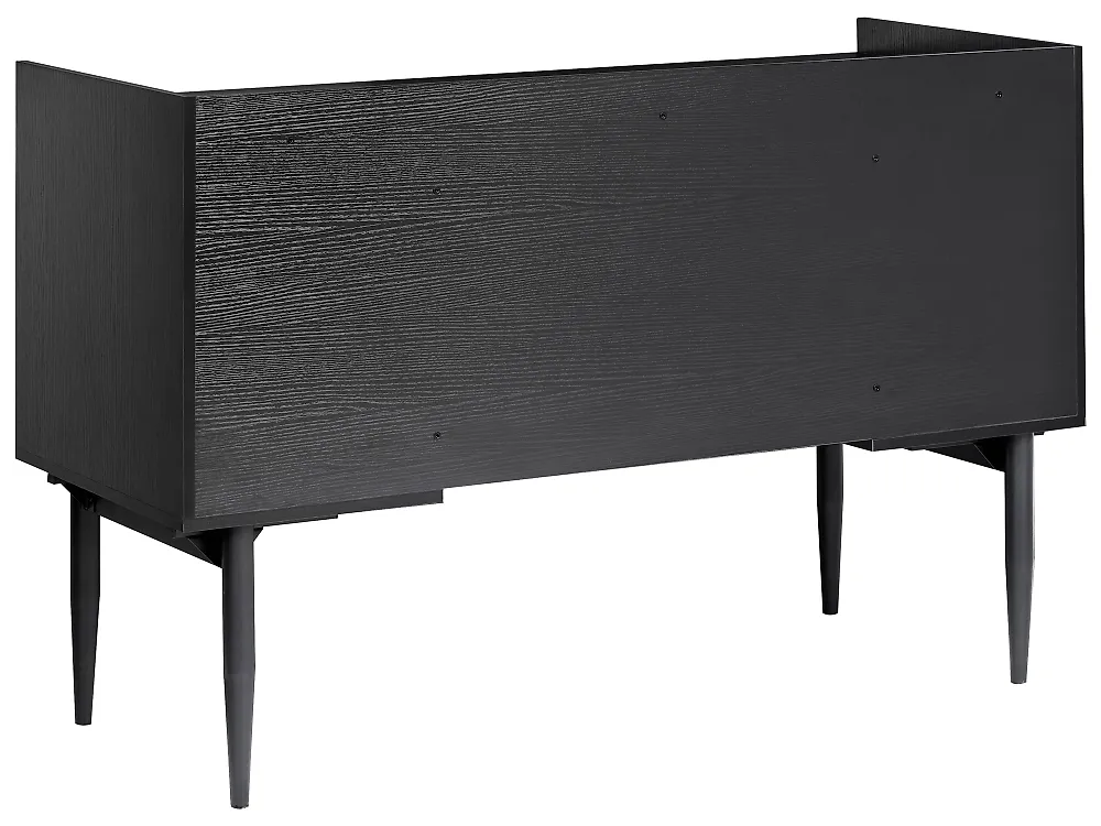 Delovna miza RATANA 130 cm x 50 cm Črna_1191768