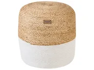 Pouffe DALAMA Jute White_728710