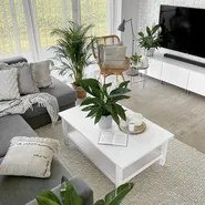 Dekokissen 2er Set VAYALI 45 x 45 cm Baumwolle Beige Streifenmuster_777386