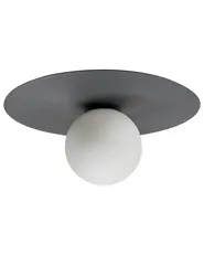Deckenlampe TARDES Metall Schwarz_1009032