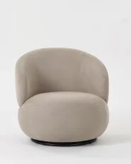 Swivel Armchair VAMMALA Taupe_1168077
