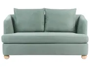 Living Room Set 6 Seater RATTVIK Fabric Light Green_1066616