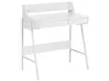 Schreibtisch mit Regalaufsatz BROXTON 77 cm x 46 cm Weiß