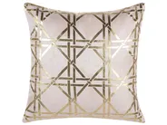 Dekokissen 2er Set CASSIA 45 x 45 cm Rosa Geometrisches Muster_770431
